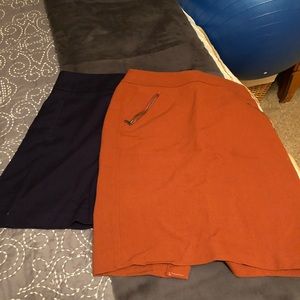 LOFT - lot of 2 skirts